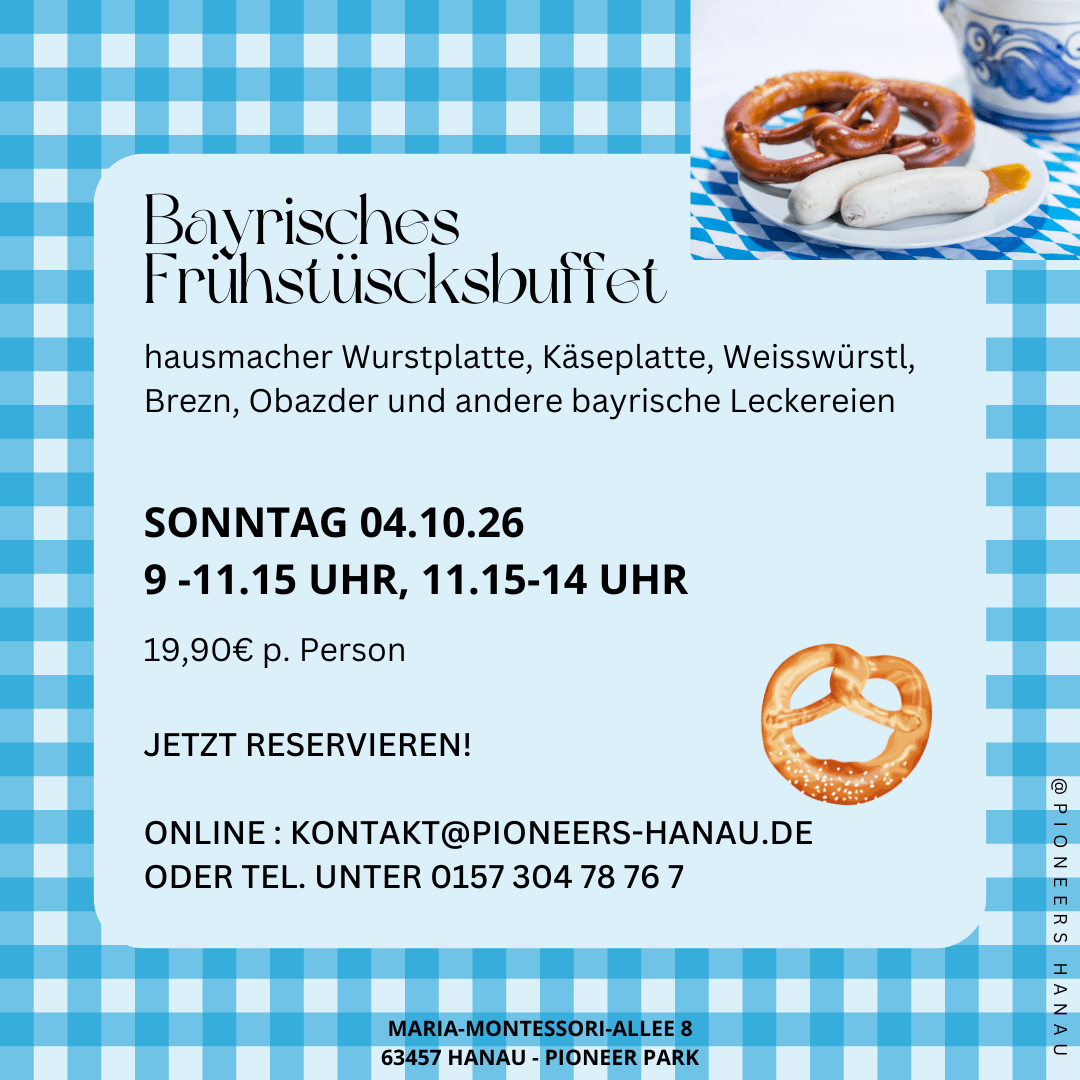 Bayrisches Frühstücksbuffet