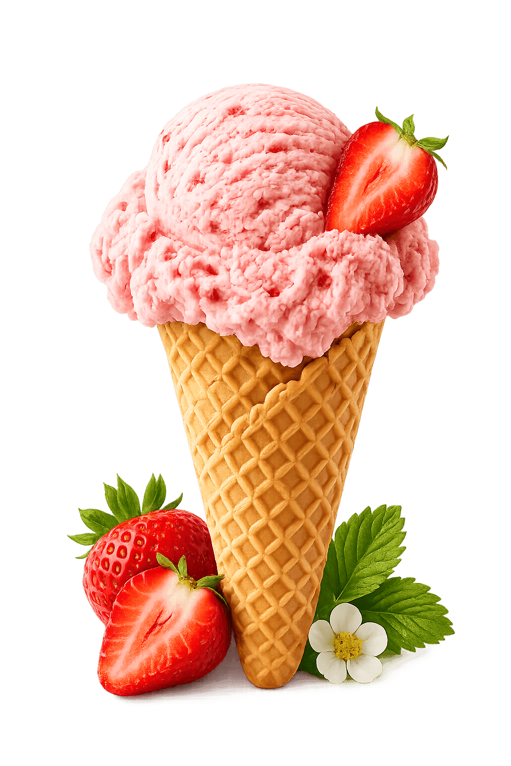 Erdbeere Eis