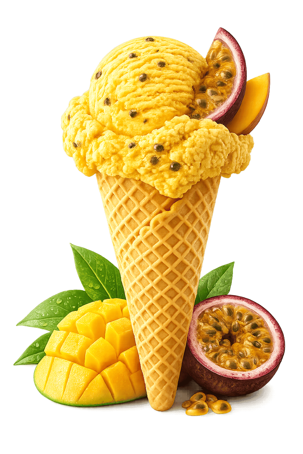 Mango-Maracuja Eis