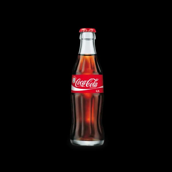 Coca Cola Glasflasche 200 ml