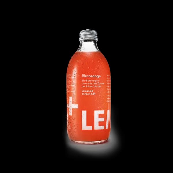 Lemonaid Blutorange Glasflasche 330 ml