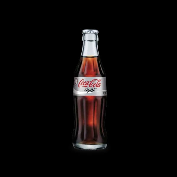Coca Cola light Glasflasche 200 ml