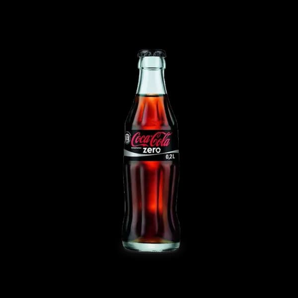Coca Cola zero Glasflasche 200 ml