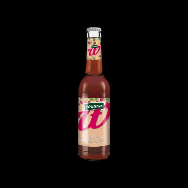 Walter Gädde Limo Himbeer-Zitrone Glasflasche 330 ml