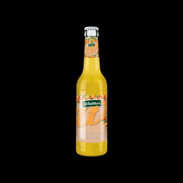 Walter Gädde Limo Orange-Mandarine Glasflasche 330 ml