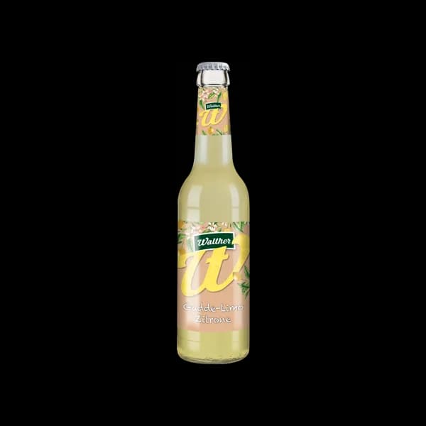 Walter Gädde Limo Zitrone Glasflasche 330 ml