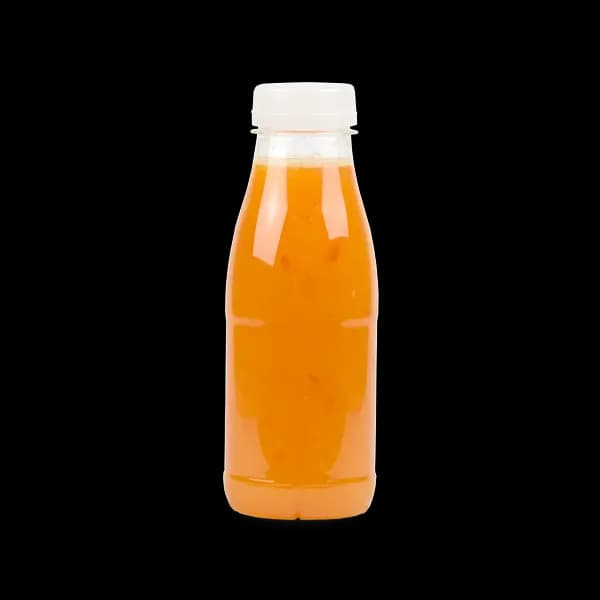 Ingwer Shot mit Apfel in der 330-ml-Flasche