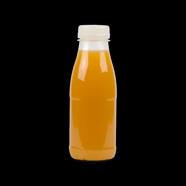 Orangen-Karottensaft in der 330-ml-Flasche