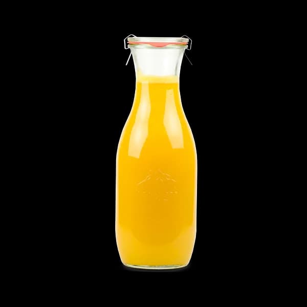 Wake Me Up Smoothie im 1-Liter-Weckglas