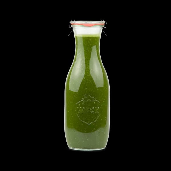 Green Detox Smoothie im 1-Liter-Weckglas