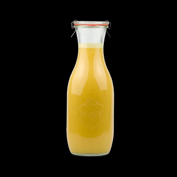Orangensaft im 1-Liter-Weckglas