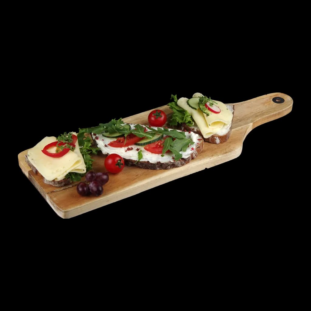 Bauernbrot vegetarisch belegt
