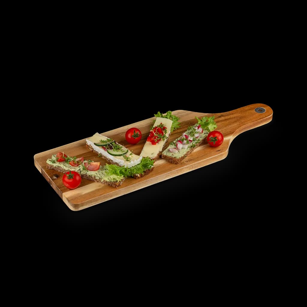 Brot-Sticks vegetarisch belegt