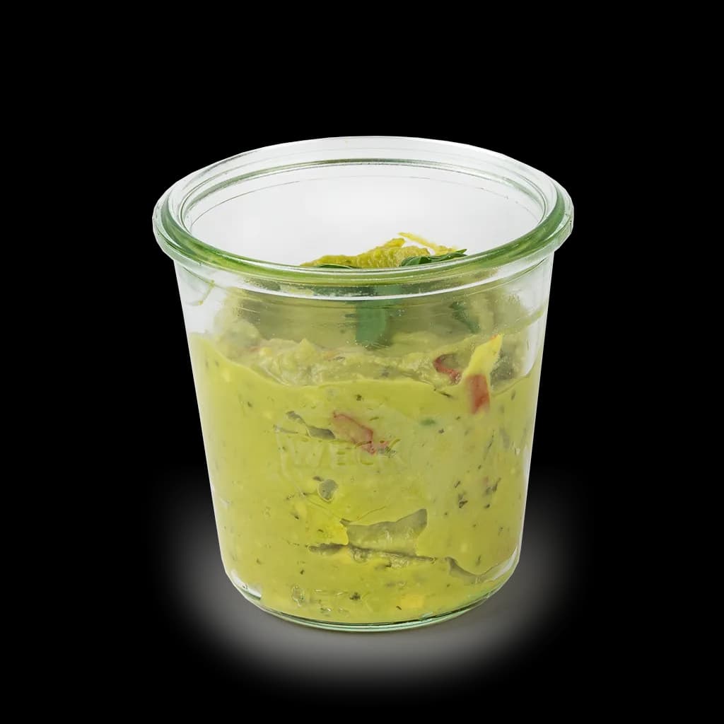 Guacamole im Weckglas