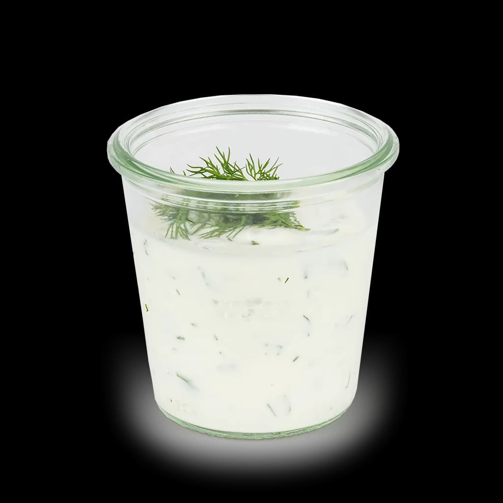 Joghurt-Kräuter-Dip im Weckglas