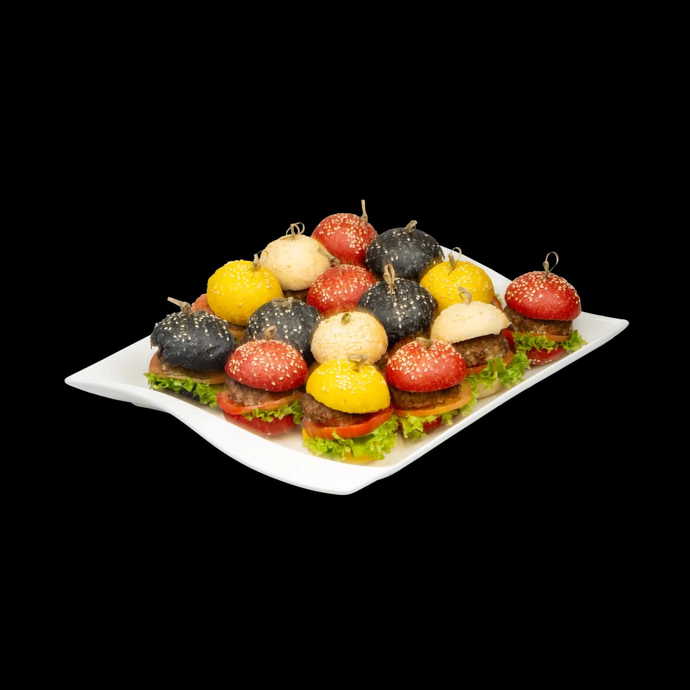 Mini Burger mit 100 % Rind